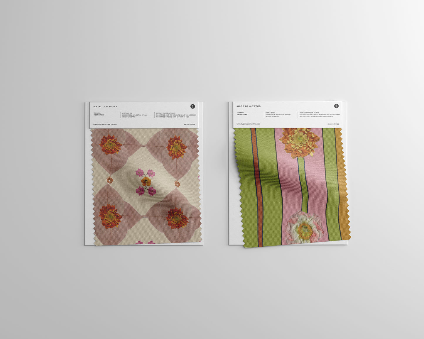 Children’s Bed Canopy - Green & Beige