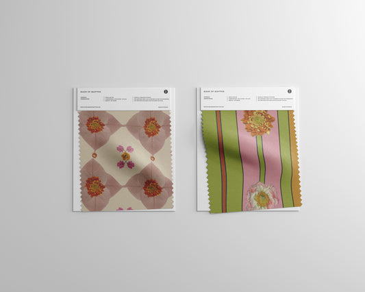 Children’s Bed Canopy - Green & Beige