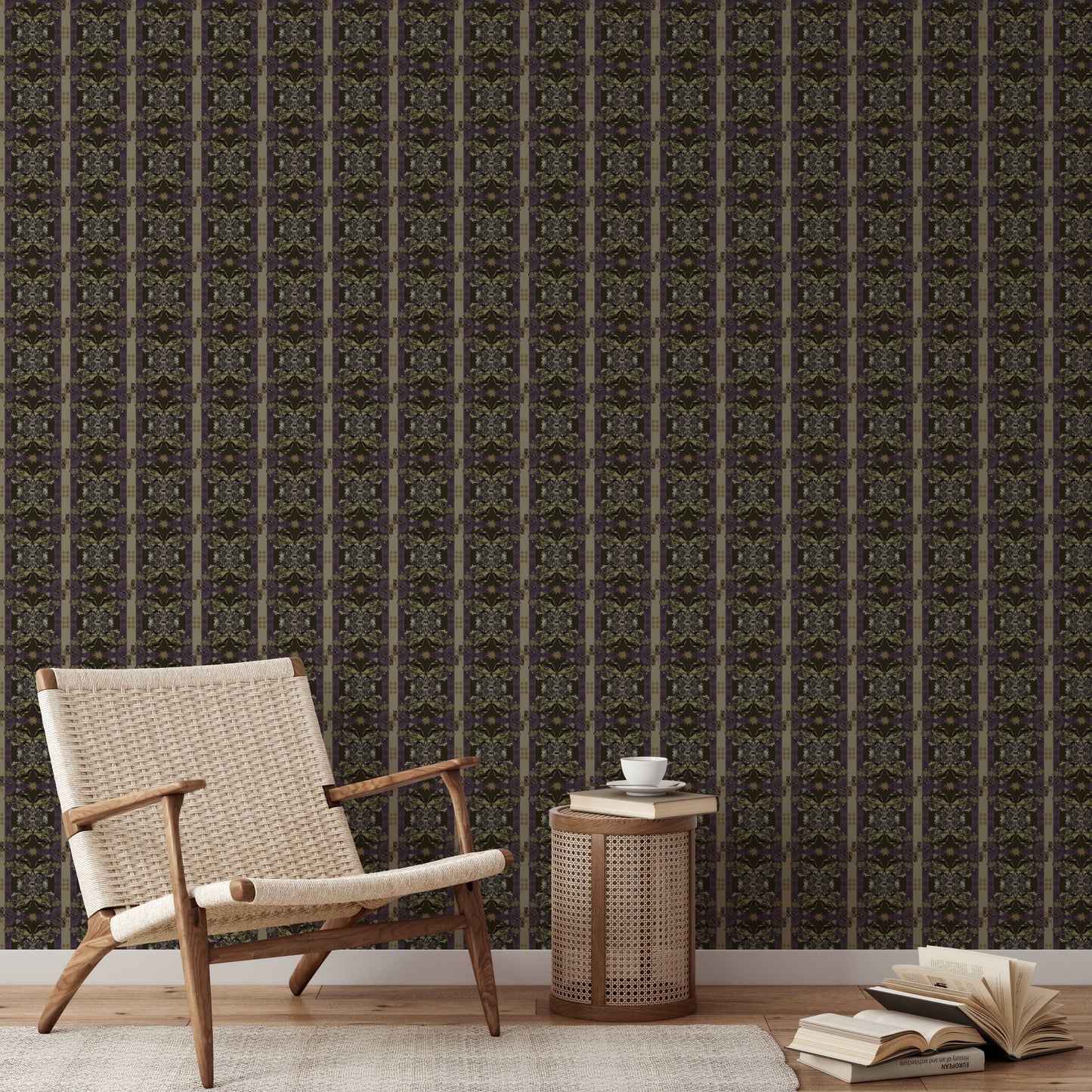 Circus - Taupe - Made of Matter - Wallpaper