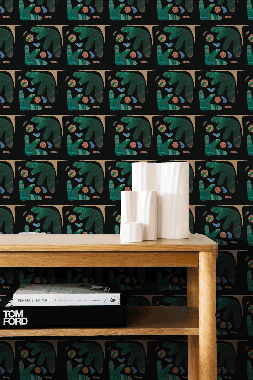 Matisse - Black - Made of Matter - Wallpaper